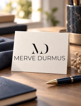 Referenz Merve Durmus, Logo auf Karte